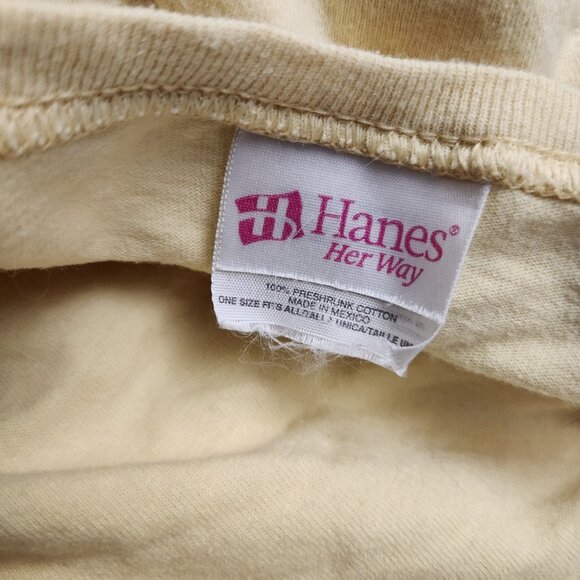 Vintage Hanes Colorful Chickens Women's Long Sleep Shirt Washington St. One Size - Picture 8 of 9